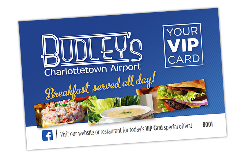 Budley's VIP Card